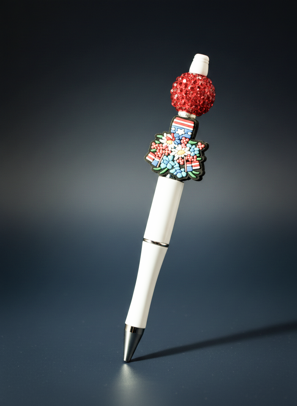 Flowers 4th of July Pen