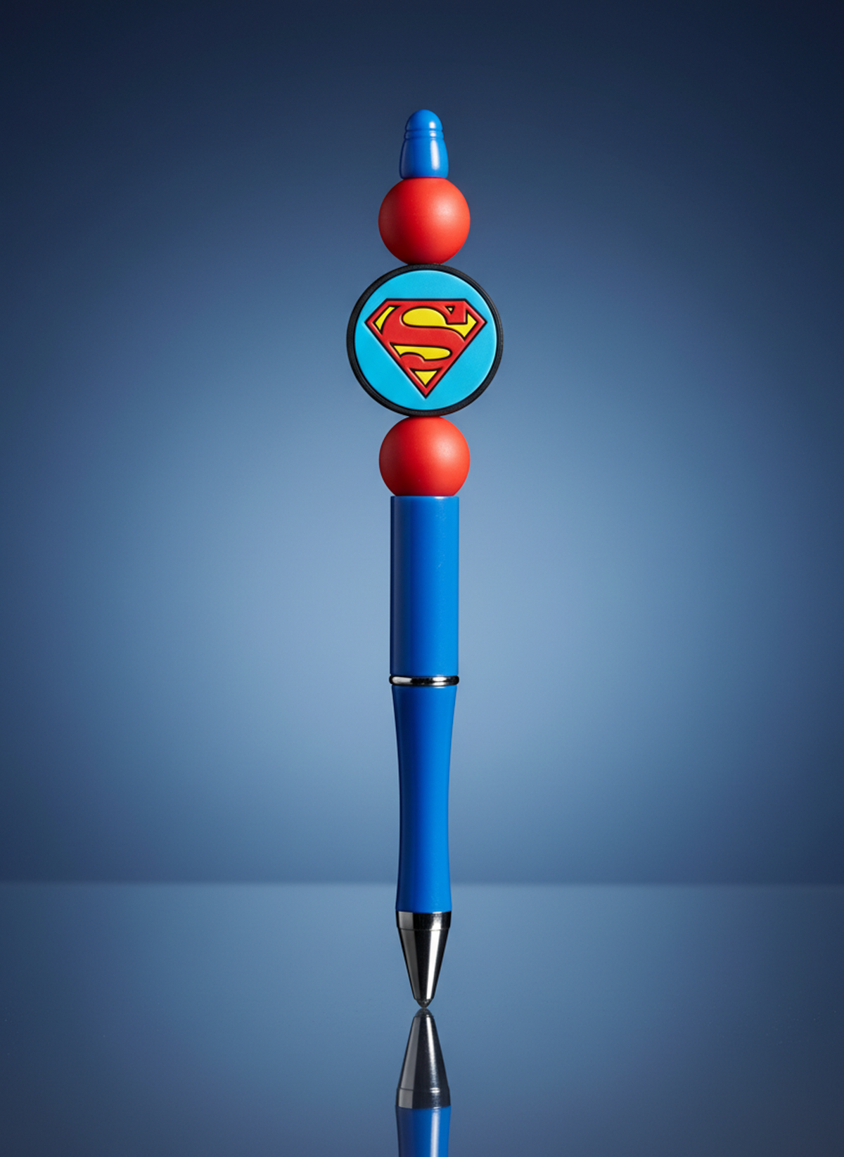 Superman Halloween Boy Blue Pen