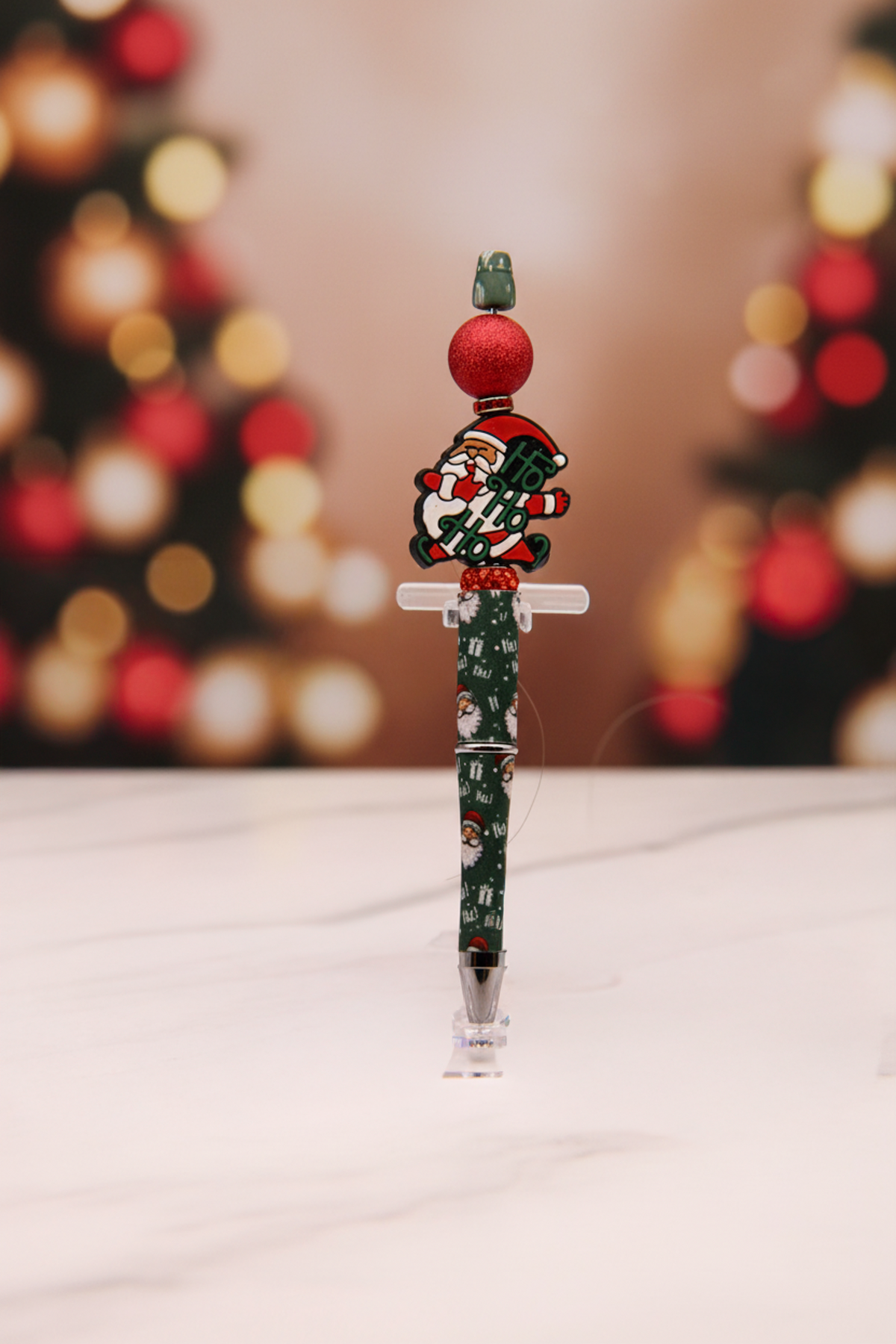 Santa Claus Decorated Christmas Pen