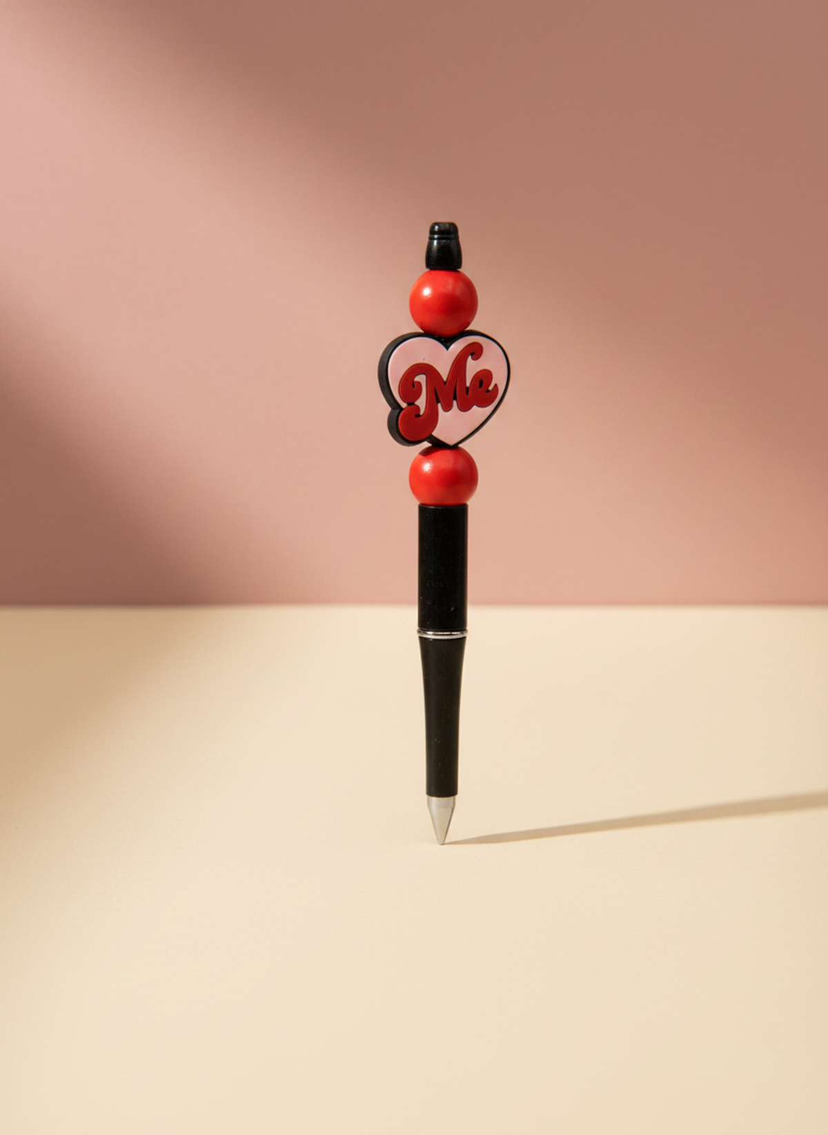 Pink Heart Me Valentine Pen