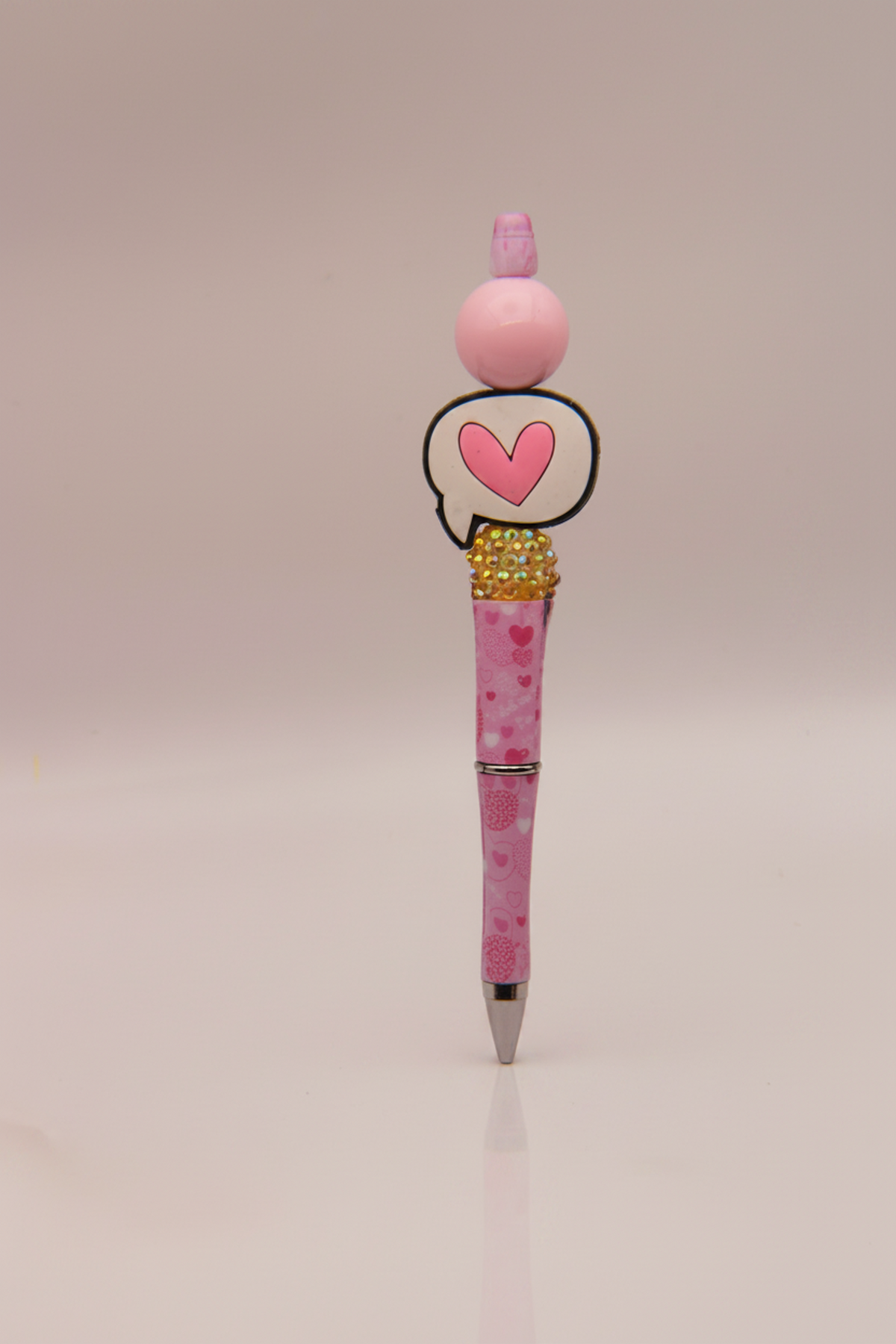 Heart Comment Bubble Valentine Pen