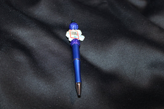 Survivor Strength Beaded Pen