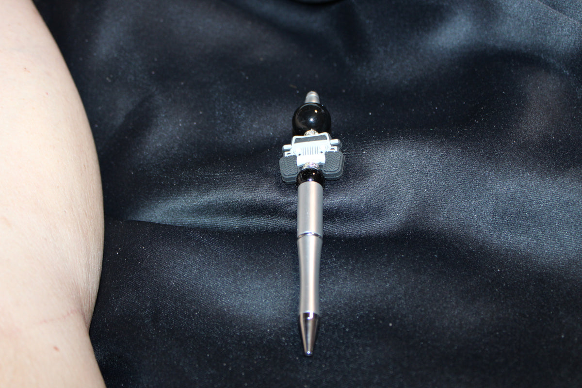 Faith Cross Beaded Pen