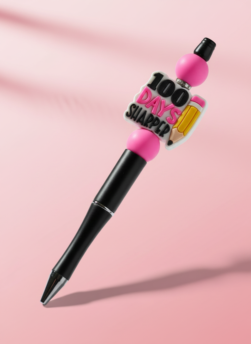100 Days Sharper Black Pen
