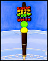 Love Is Blind Pride Flag Colors Pen