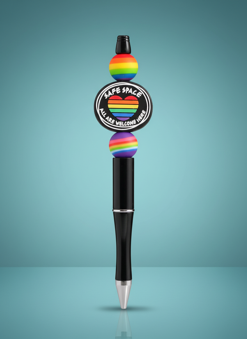 Safe Space All Are Welcome Pride Pen