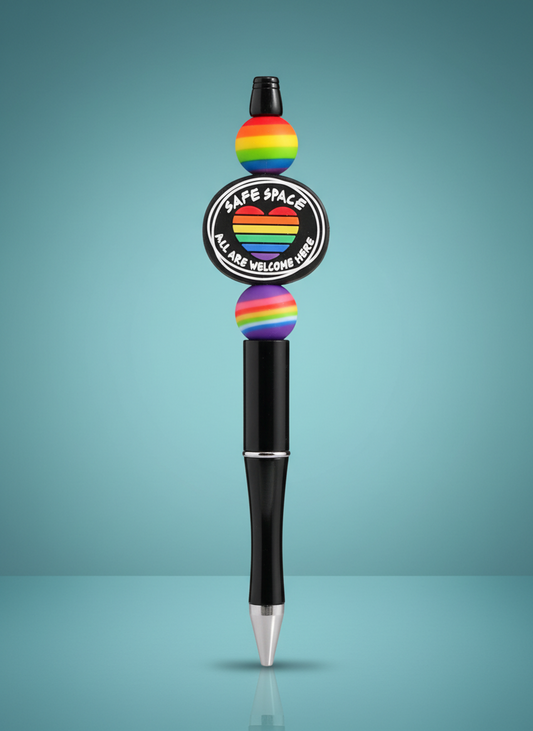 Safe Space All Are Welcome Pride Pen