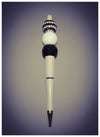 White Beaded Pen