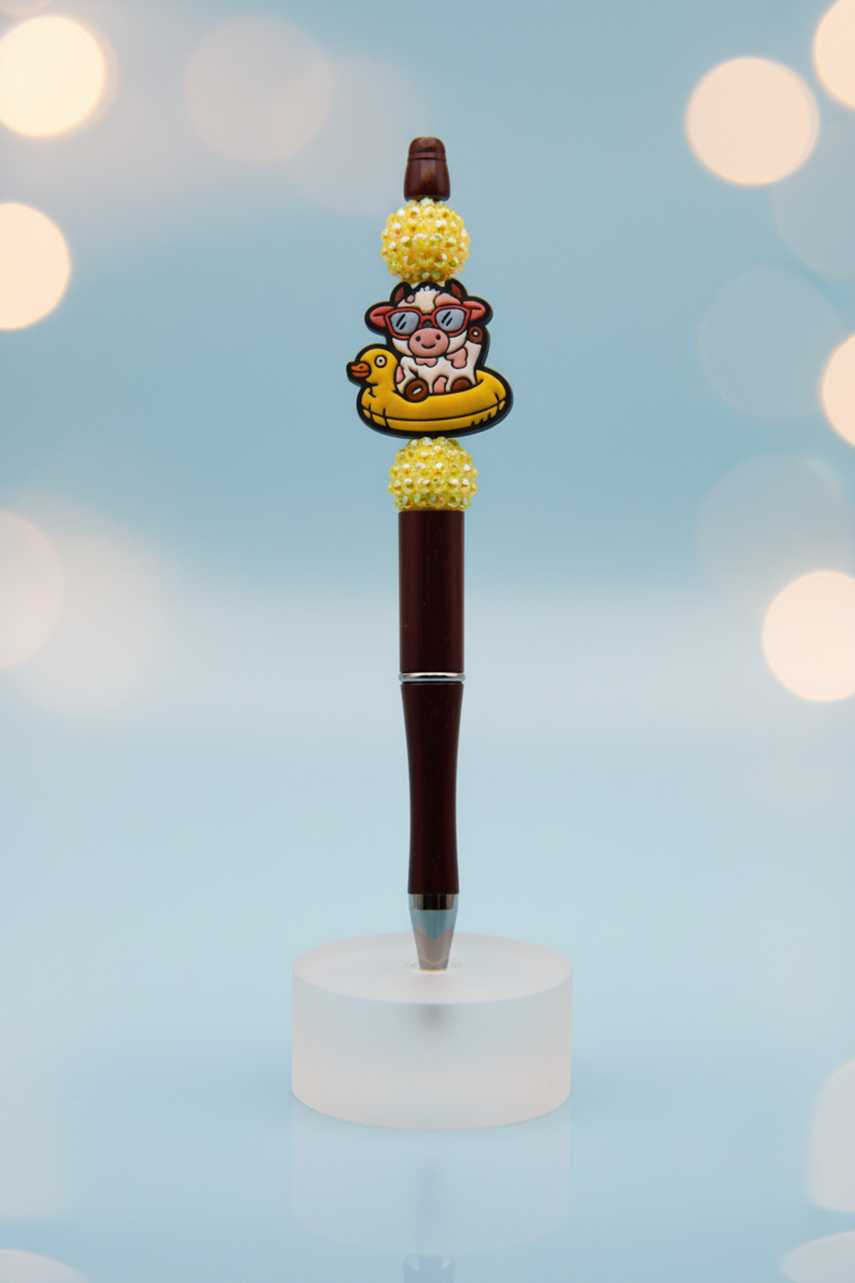 Rubber Duck Black Pen