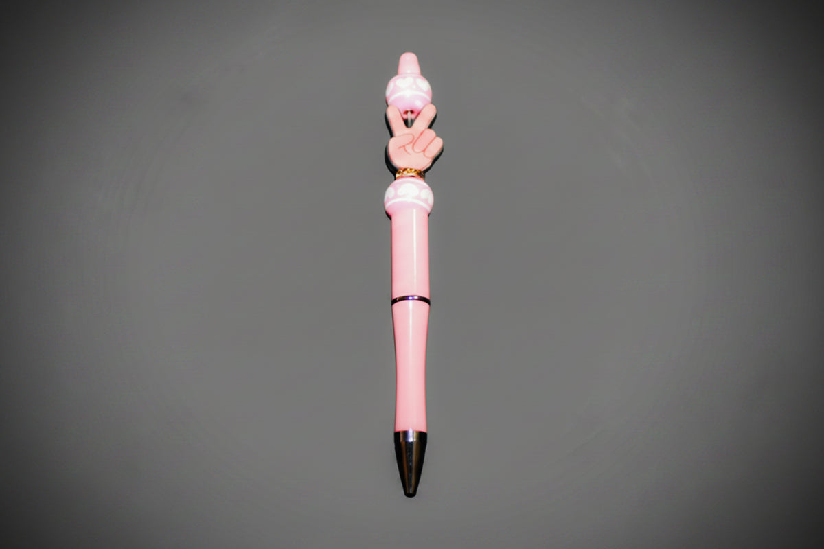 Peace Finger Sign Pen
