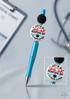 Beautiful Day to Save Lives Black Sparkle Pen