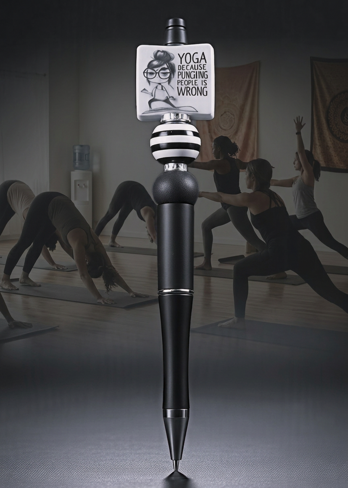 Yoga Because Punching People Is Wrong Pen