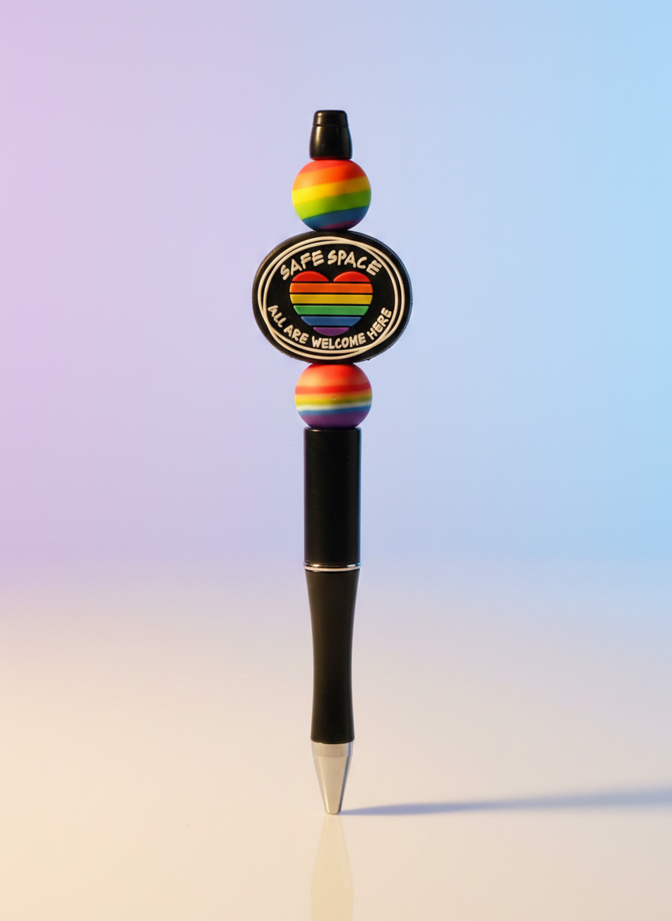 Safe Space Pride Black Pen