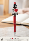 I Heart Cats Red Pen