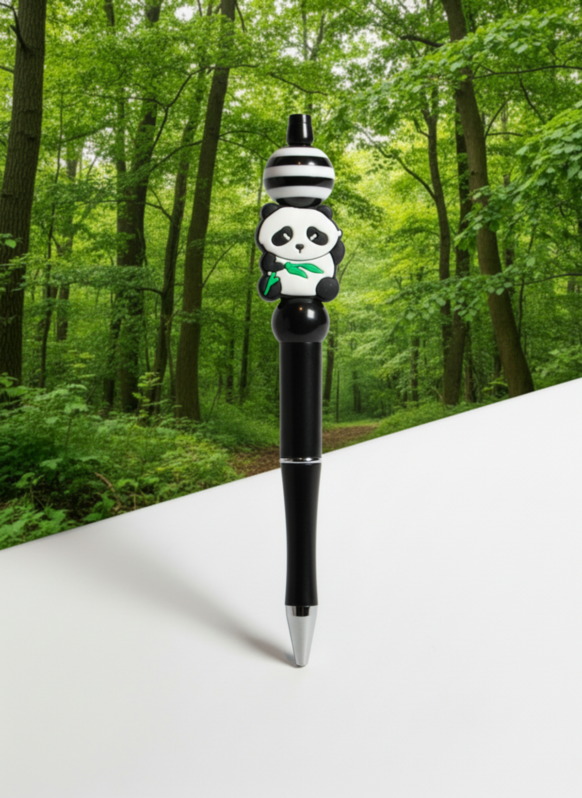 Panda Bear Black Pen