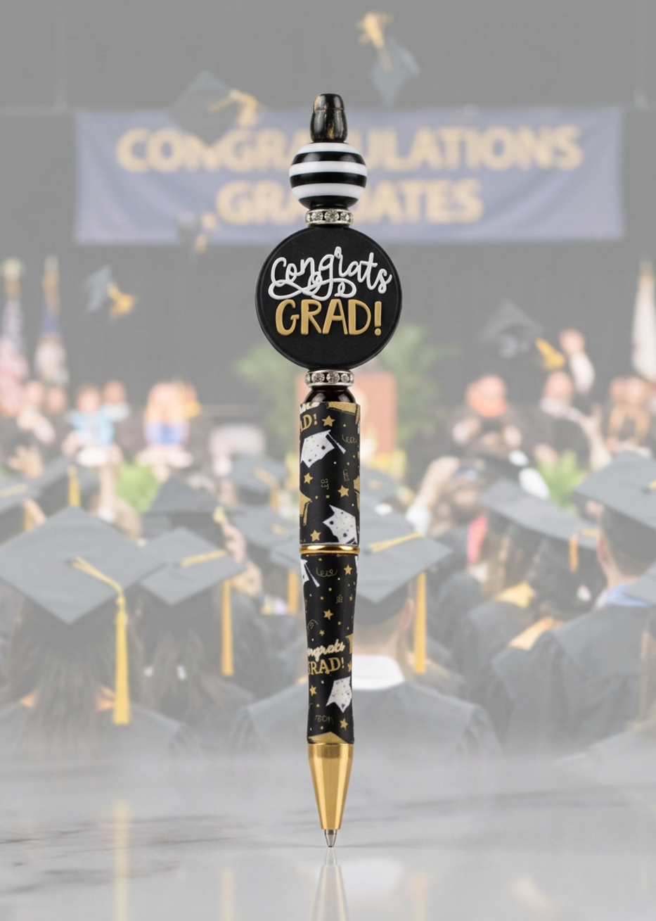 Congrats Grad Circle Graduation Pen
