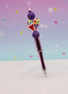 Birthday Two Cones Focal Bead Pen