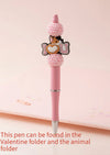 I Love You Dog Focal Bead Pen