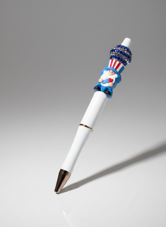 Gnome 4th of July Pen