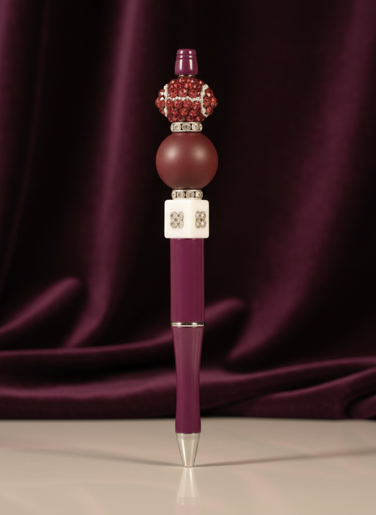 Football Focal Bead Pen
