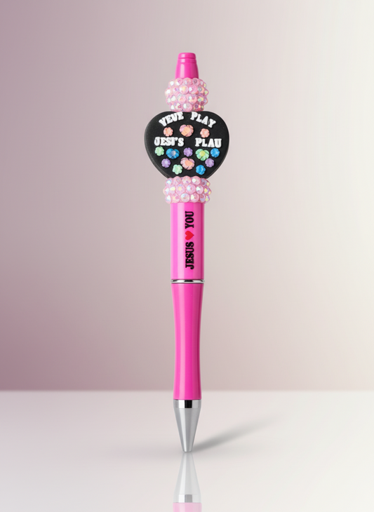 Jesus Loves You Pink Pen