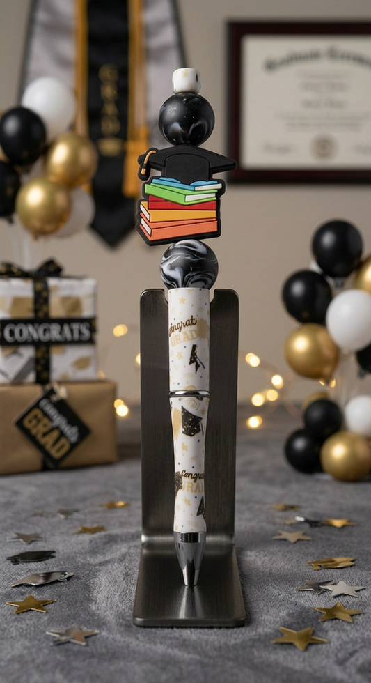 Graduation Books Decorated Pen