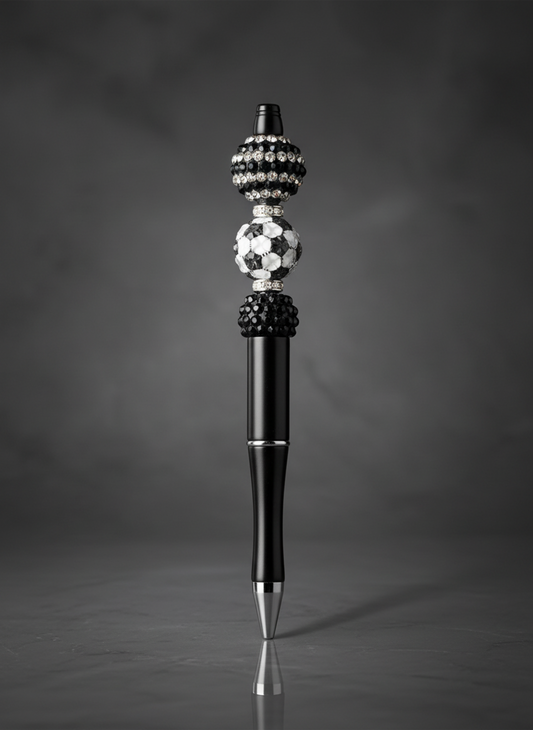 Sparkly Soccer Ball Pen