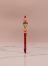 Rose Bouquet Focal Bead Pen