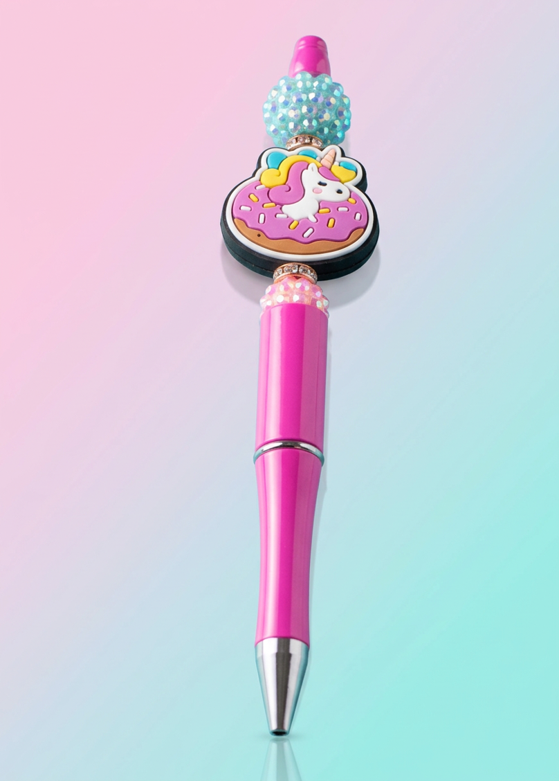 Unicorn Donut Pink Pen