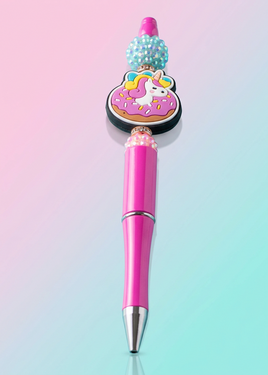 Unicorn Donut Pink Pen