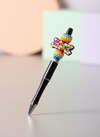 Floral Nurse Focal Bead Pen