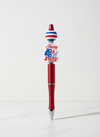 4th of July Focal Bead Pen