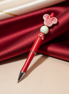 Red Mickey Mouse Bead Pen