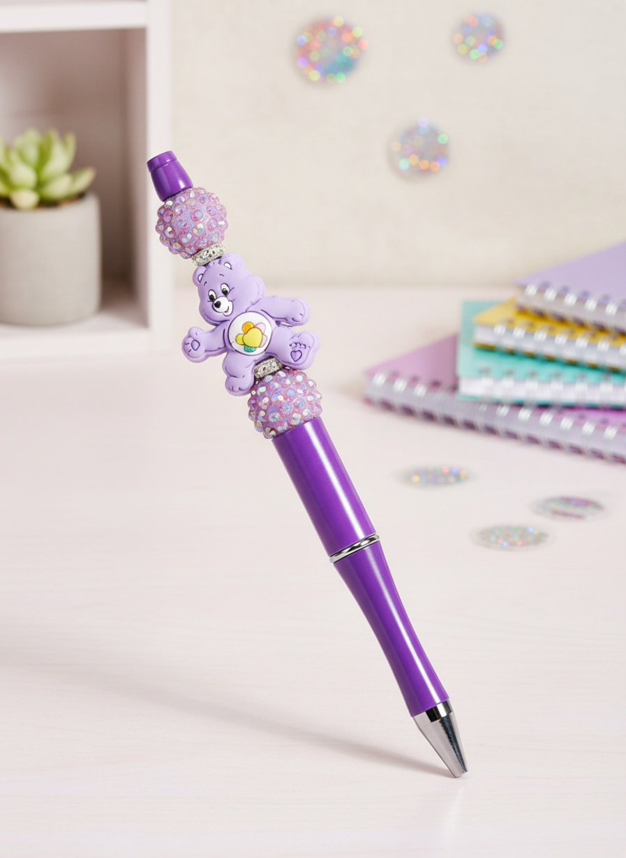 Purple Bear Children's Pen