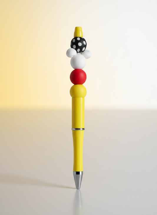 White Mickey Pen