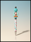 Blue Christmas Pen
