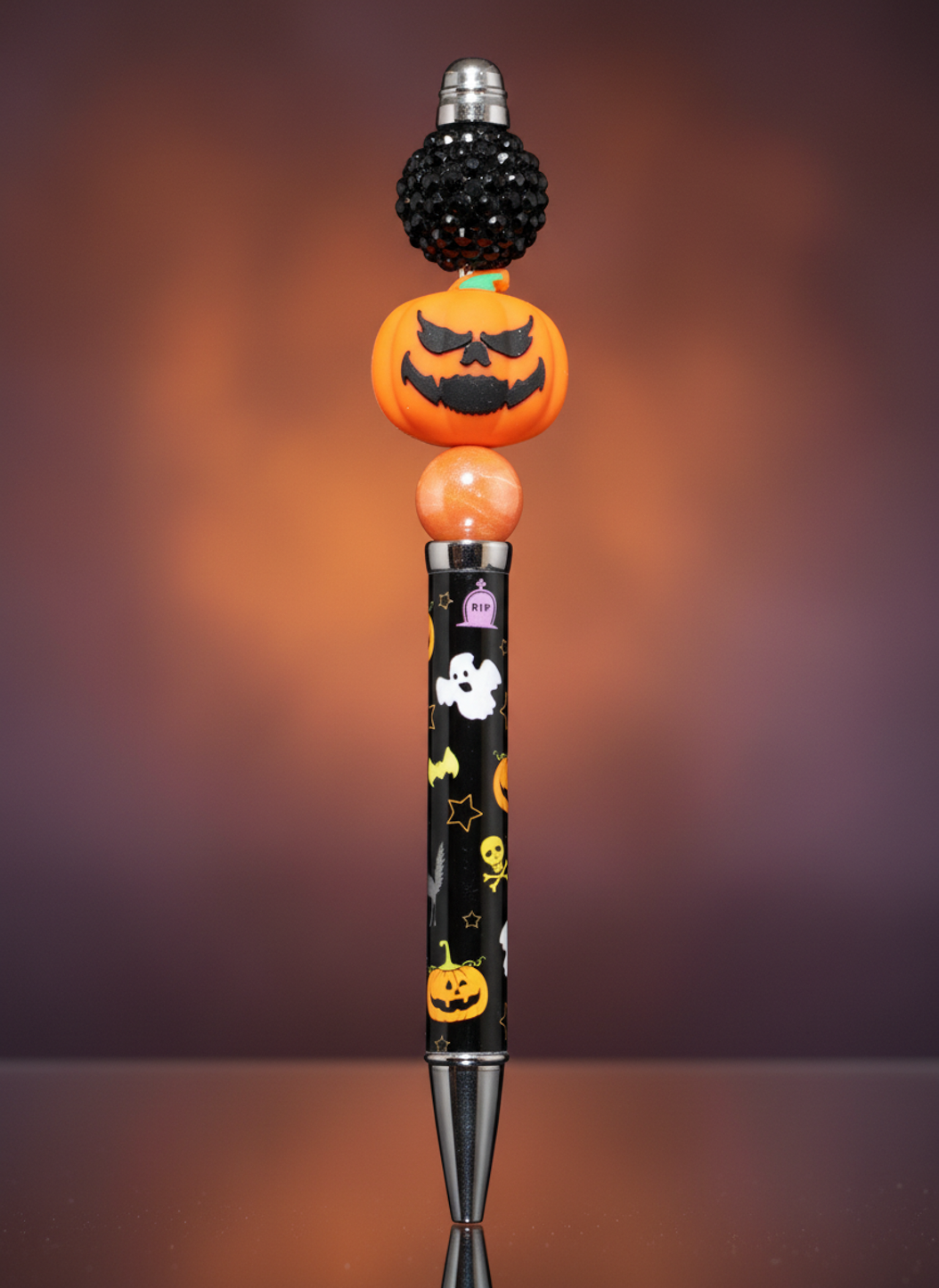Jack-o-Lantern Halloween Pen
