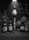 White Ghost Grey Halloween Pen