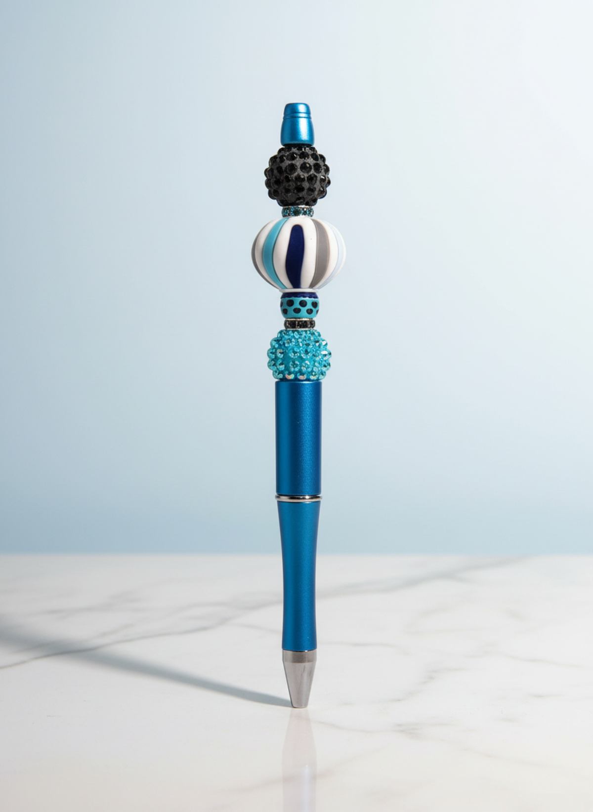 Black and Teal Pen
