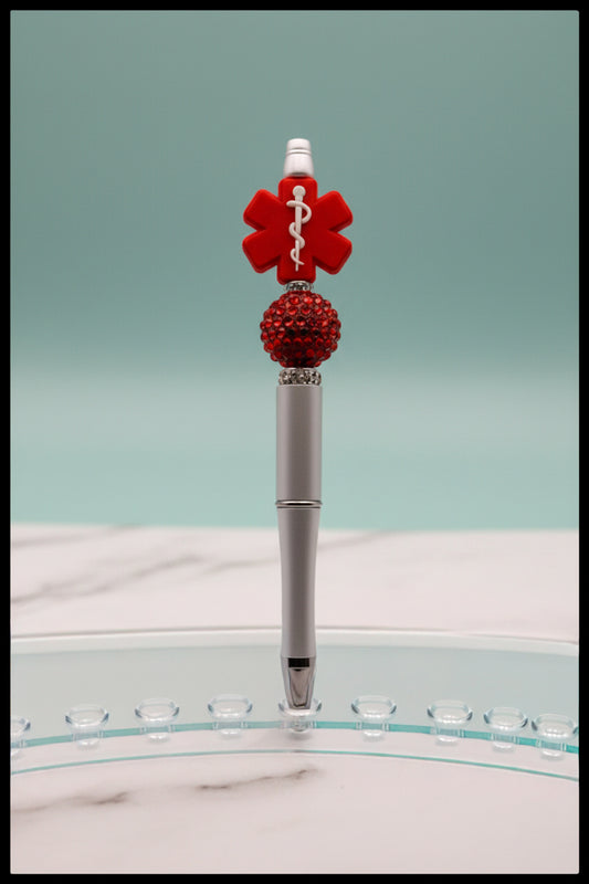 Red Medical Pen